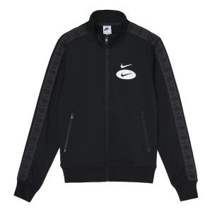 Куртка Nike Sportswear Swoosh League Logo Hoodie 'Black White', черный