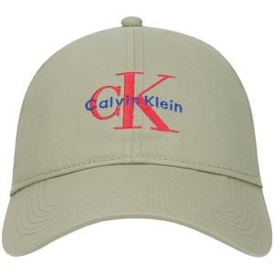 Calvin Klein Хлопковая бейсболка унисекс светло-коричневая чайная, LRT-Light Brown Tea