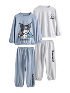 Пижама Next, синий/серый