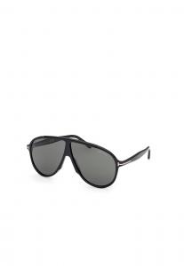 Солнцезащитные очки Tom Ford FT1211 VLADIMIR, Shiny Black Green/Black