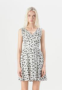 Платье Even&Odd MINI DRESS, White/Black/White