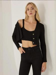 Hiccup Вязаный кардиган в черном цвете