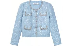 Автопортрет Куртка женская Self-portrait, синий