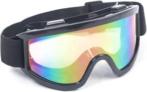 Шлем для квадроцикла ChoicestEquip с перчатками и очками, синий / белый