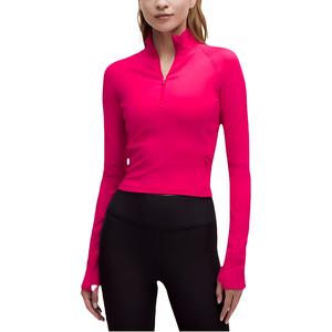 Женская футболка Cropped Series Lululemon, розовый