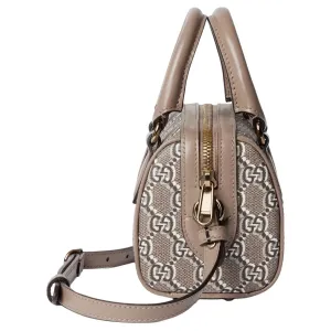 GUCCI Кожаная сумка через плечо, кроссбоди, экстра мини, женская, taupe