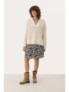 Вязаный свитер LovisaPW свободного кроя в цвете Whitecap Gray PART TWO