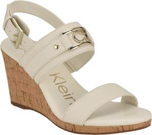 Женские босоножки Calvin Klein Bomega на танкетке, Ivory 151