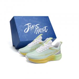 JEANSWEST Женские низкие кэжуал кроссовки светло-зеленые, цвет Light Green