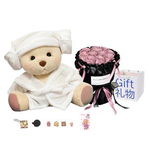 Плюшевая мишка Teddy Joint маленькая милая кукла Dolls and bears dance, черный