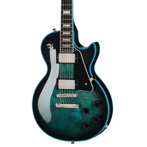 Электрогитара Epiphone Les Paul Custom Widow эксклюзивно для Guitar Center - Indigo Burst