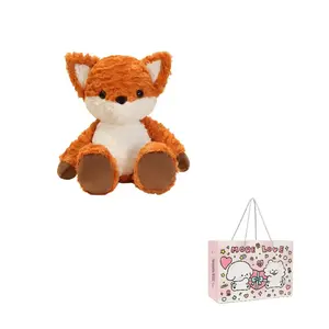 Милые бегущие лисы плюшевые куклы высота 45см EDDO KIDS
