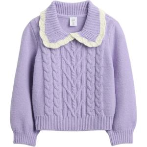 Свитер для детей 3-7 лет GAP, светло-фиолетовый