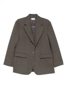 Пиджак с карманами с клапанами P.A.R.O.S.H., коричневый