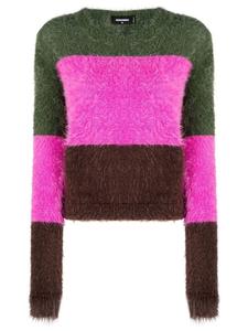 Dsquared2 полосатый джемпер, зеленый