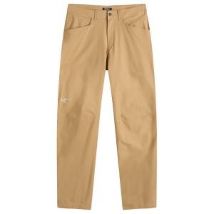 Хлопковые брюки Kragg Arc'Teryx, цвет canvas