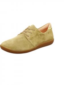 Think! Туфли на шнуровке зеленого цвета