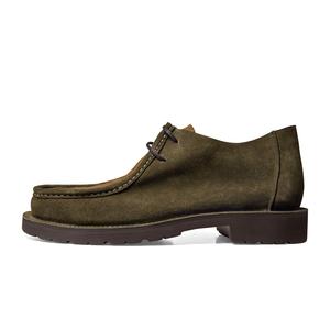 Стильные винтажные замшевые ботинки Kangaroo на шнуровке мужские THOM WILLS, мультиколор