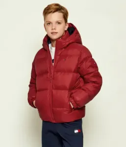 Пуховая куртка regular fit Tommy Hilfiger, красный
