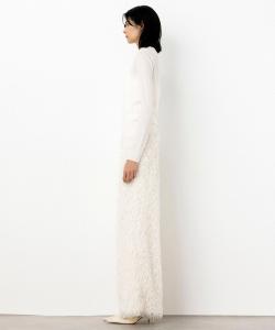 Роскошный шерстяной трикотаж с круглым вырезом