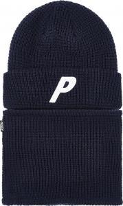 Шапка Palace Zip Off Facewarmer P 'Navy', синий