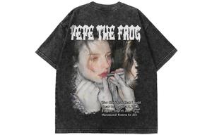 Футболка унисекс Pepe The Frog, оранжево-красная