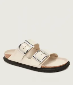 Кожаные тапочки Arizona DB LENA Birkenstock, бежевый