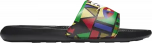 Сандалии Nike Victori One Printed Slide 'Geometric Print', черный