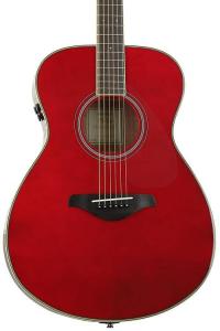 Концертная акустико-электрическая гитара Yamaha FS-TA TransAcoustic - рубиново-красный FS-TA RR