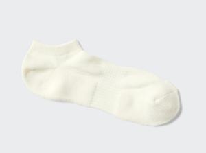 Носки Uniqlo Mesh Pile Short, 00 белый