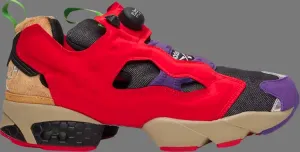 Кроссовки teenage mutant ninja turtles x instapump fury og 'villains pack - bebop' Reebok, красный