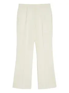 Шерстяные брюки JIL SANDER, белый