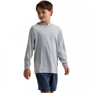 Детская толстовка с бамбуковым принтом Free Fly, Heather Grey