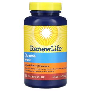 Renew Life CleanseMore, 100 вегетарианских капсул
