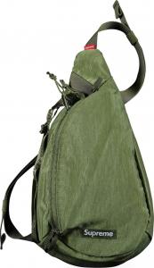 Сумка Supreme Sling Bag Olive, зеленый