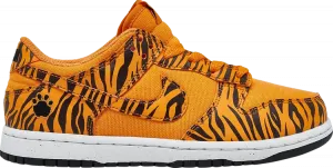Кроссовки Nike Dunk Low Next Nature PS 'Tiger Stripes', оранжевый
