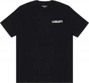 Футболка Carhartt WIP Short-Sleeve College Script IT T-Shirt 'Black', черный