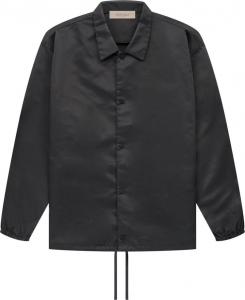 Куртка Fear of God Essentials Coaches Jacket 'Iron', черный