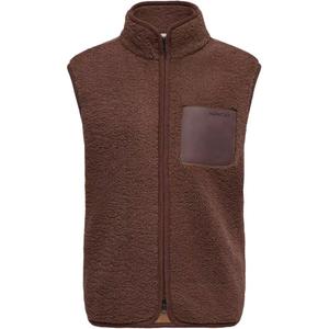 Жилет с застежкой-молнией Moncler, коричневый