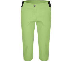 BERGSON Штаны для походов 3/4, спортивные, эластичные, удобные, зеленые