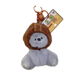 Плюшевый кулон с головой коалы и ленивца высотой 10 см Jinnew