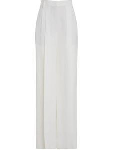 Брюки Brunello Cucinelli с защипами, белый