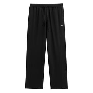 Джерси джаккардовые брюки с кулиской мужские PEACEBIRD MEN, черный 1