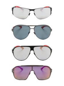 Ic! Berlin солнцезащитные очки Collector's Edition из коллаборации с The Rolling Stones, черный