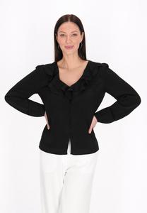 Блузка на пуговицах usha, черный