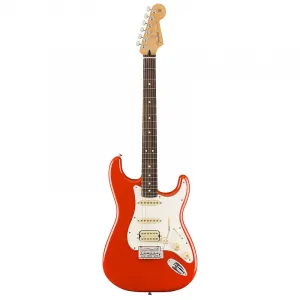 Fender Player II Stratocaster HSS с грифом из розового дерева, кораллово-красный