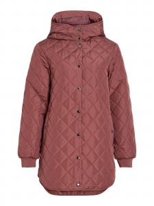 VILA Межсезонное пальто в пыльно-розовом цвете