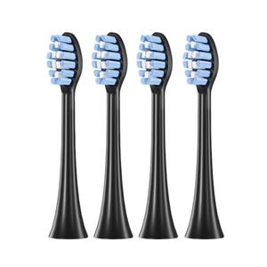 Сменные насадки для зубной щетки DuPont Brush с Flyco Electric Toothbrush TH01 для всех FT7105 FT7106 FT7108 IBOANN, черный