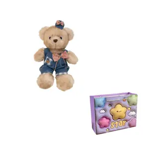 Милый и очаровательный плюшевый медвежонок в стиле Maillard, плюшевая кукла, высота 35 см LEVENKENESS