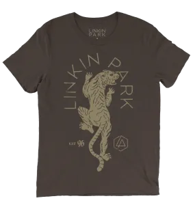 Футболка Linkin Park Tiger Master, темно-серый
